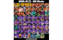 UNIQUE - OG STW, Blue Team Leader [63 Skins, 465 Vbucks, 55 Axes, 67 Emotes, and MORE!]