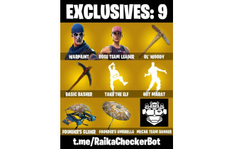 UNIQUE - OG STW, Rox  [40 Skins, 500 Vbucks, 30 Axes, 42 Emotes, 39 Gliders and MORE!]