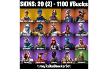 UNIQUE - OG STW, Wingman [20 Skins, 1100 Vbucks, 14 Axes, 12 Emotes,17 Gliders and MORE!]