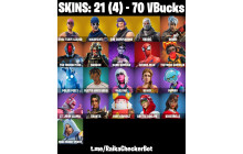 UNIQUE - OG STW, Sub Commander  [21 Skins, 70 Vbucks, 35 Axes, 28 Emotes, 37 Gliders and MORE!]