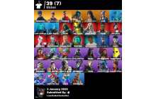 UNIQUE - OG STW [39 Skins, 41 Axes, 33 Emotes, 31 Gliders and MORE!]