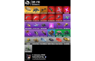 UNIQUE - OG STW [39 Skins, 41 Axes, 33 Emotes, 31 Gliders and MORE!]