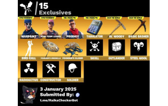 UNIQUE - OG STW [39 Skins, 41 Axes, 33 Emotes, 31 Gliders and MORE!]