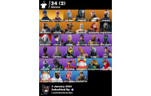 UNIQUE -  OG STW  [34 Skins, 31 Axes, 31 Emotes, 33 Gliders and MORE!]