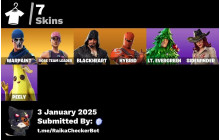 UNIQUE -  OG STW [7 Skins, 10 Axes, 14 Emotes, 19 Gliders and MORE!]