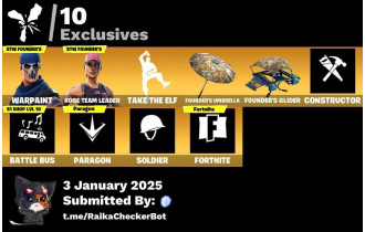 UNIQUE -  OG STW [7 Skins, 10 Axes, 14 Emotes, 19 Gliders and MORE!]