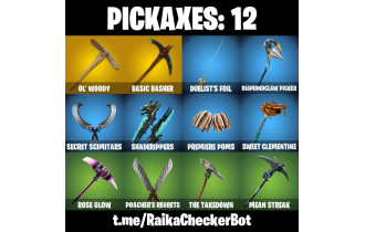 UNIQUE -  OG STW [10 Skins, 1930 Vbucks, 12 Axes, 11 Emotes, 11 Gliders and MORE!]