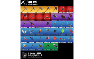 UNIQUE - OG STW, Trailblazer [42 Skins, 40 Axes, 42 Emotes, 41 Gliders and MORE!]