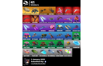 UNIQUE - OG STW, Trailblazer [42 Skins, 40 Axes, 42 Emotes, 41 Gliders and MORE!]