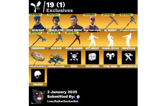 UNIQUE - OG STW, Trailblazer [42 Skins, 40 Axes, 42 Emotes, 41 Gliders and MORE!]