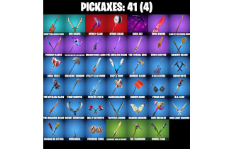 UNIQUE - Blizzard Bomber, Polar Peely [28 Skins, 41 Axes, 22 Emotes, 39 Gliders and MORE!]