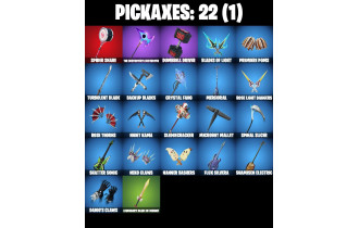 UNIQUE - Shadow Blade Hope, Daigo [10 Skins, 100 Vbucks, 22 Axes, 19 Emotes, 23 Gliders and MORE!]