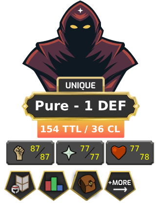 Pure - 1 DEF | TTL: 154 | CL: 36 [NO EMAIL SET + MORE!]