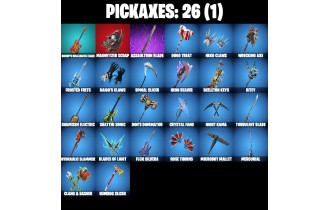 UNIQUE - Santa Dogg, Wastelander Magneto [19 Skins, 1150 Vbucks, 26 Axes, 20 Emotes and MORE!]