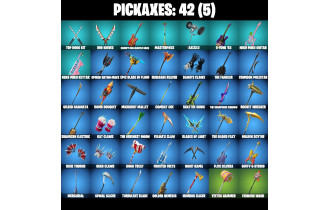 UNIQUE - Goku Black, Neko Hatsune Miku [35 Skins, 100 Vbucks, 42 Axes, 31 Emotes, 25 Gliders and MORE!]