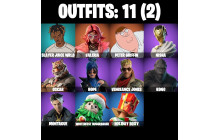 UNIQUE - Valeria, Peter Griffin [11 Skins, 21 Axes, 15 Emotes, 18 Gliders and MORE!]