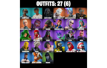 UNIQUE - Darth Vader , Arctic Adeline  [27 Skins, 56 Axes, 31 Emotes, 49 Gliders and MORE!]