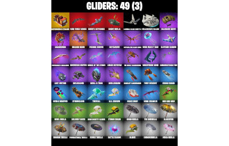 UNIQUE - Darth Vader , Arctic Adeline  [27 Skins, 56 Axes, 31 Emotes, 49 Gliders and MORE!]