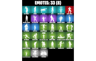 UNIQUE - Darth Vader, Arctic Adeline [37 Skins, 600 Vbucks, 46 Axes, 33 Emotes, 44 Gliders and MORE!]