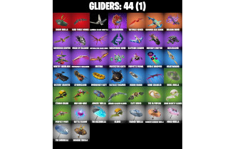 UNIQUE - Darth Vader, Arctic Adeline [37 Skins, 600 Vbucks, 46 Axes, 33 Emotes, 44 Gliders and MORE!]