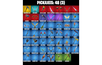 UNIQUE - Midas (Fully Golden) , Sing Along  [29 Skins, 200 Vbucks, 48 Axes, 38 Emotes, 44 Gliders and MORE!]