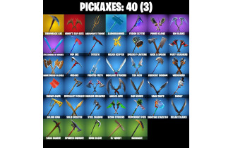 UNIQUE - Midas (Fully Golden) [33 Skins, 40 Axes, 42 Emotes, 37 Gliders and MORE!]