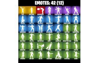 UNIQUE - Midas (Fully Golden) [33 Skins, 40 Axes, 42 Emotes, 37 Gliders and MORE!]