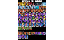 UNIQUE - Hot Marat, Take The Elf [60 Skins, 43 Axes, 63 Emotes, 42 Gliders and MORE!]