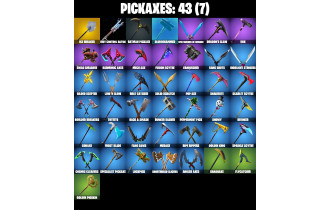 UNIQUE - Hot Marat, Take The Elf [60 Skins, 43 Axes, 63 Emotes, 42 Gliders and MORE!]