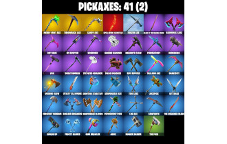 UNIQUE - Merry Minty Pickaxe, Take The L  [61 Skins, 350 Vbucks, 41 Axes, 79 Emotes, 52 Gliders and MORE!]