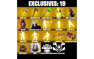 UNIQUE - Merry Minty Pickaxe, Take The L  [61 Skins, 350 Vbucks, 41 Axes, 79 Emotes, 52 Gliders and MORE!]