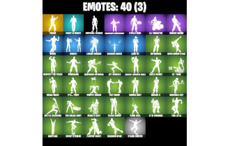 UNIQUE - Fresh, Son Goku [28 Skins, 600 Vbucks, 45 Axes, 40 Emotes, 50 Gliders and MORE!]
