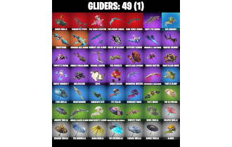 UNIQUE - Peelverine, Gwenpool [28 Skins, 550 Vbucks, 36 Axes, 32 Emotes, 49 Gliders and MORE!]