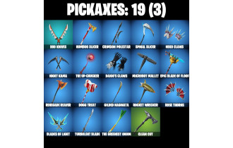 UNIQUE - Dark Doggo, Daigo [20 Skins, 100 Vbucks, 19 Axes, 18 Emotes,17 Gliders and MORE!]