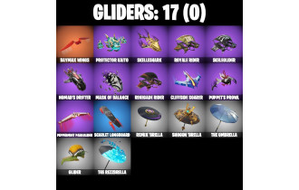 UNIQUE - Dark Doggo, Daigo [20 Skins, 100 Vbucks, 19 Axes, 18 Emotes,17 Gliders and MORE!]