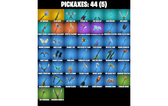 UNIQUE - Omegarok, Oscar [36 Skins, 900 Vbucks, 44 Axes, 28 Emotes, 35 Gliders and MORE!]