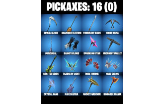 UNIQUE - Aerial Assault Bomber, Jade [11 Skins, 16 Axes, 16 Emotes, 13 Gliders and MORE!]