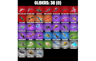 UNIQUE - Manic, Kendo [27 Skins, 1400 Vbucks, 49 Axes, 35 Emotes, 38 Gliders and MORE!]