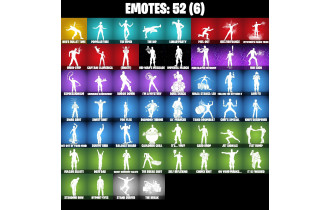 UNIQUE - Neo's Bullet Time, Blizzard Bomber [45 Skins, 100 Vbucks, 70 Axes, 52 Emotes, 63 Gliders and MORE!]