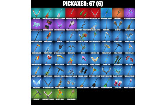 UNIQUE - Zeus , Hades [32 Skins, 50 Vbucks, 67 Axes, 46 Emotes, 47 Gliders and MORE!]
