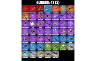 UNIQUE - Zeus , Hades [32 Skins, 50 Vbucks, 67 Axes, 46 Emotes, 47 Gliders and MORE!]