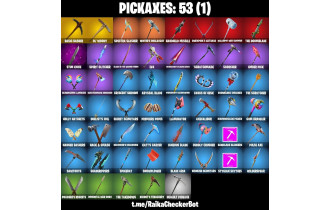 UNIQUE - Blue Squire , Royale Knight  [56 Skins, 13450 Vbucks, 53 Axes, 38 Emotes, 41 Gliders and MORE!]