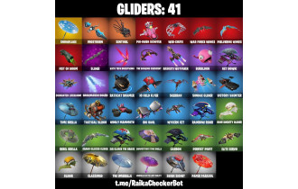 UNIQUE - Blue Squire , Royale Knight  [56 Skins, 13450 Vbucks, 53 Axes, 38 Emotes, 41 Gliders and MORE!]