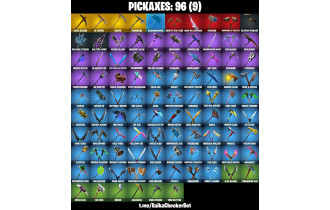 UNIQUE - Travis Scott, Blue Squire [143 Skins, 1650 Vbucks, 96 Axes, 109 Emotes, 101 Gliders and MORE!]