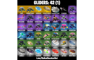 UNIQUE - Black Knight, Take The L [46 Skins, 950 Vbucks, 35 Axes, 53 Emotes, 42 Gliders and MORE!]