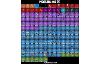 UNIQUE - Gold Midas, Gold Meowscles [151 Skins, 2000 Vbucks, 162 Axes, 143 Emotes,171 Gliders and MORE!]