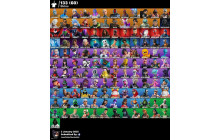UNIQUE - The Mighty Volt, Torin [133 Skins, 93 Axes, 172 Emotes, 81 Gliders and MORE!]