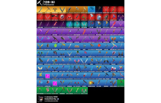 UNIQUE - Neo Versa, Blue Team Leader [152 Skins,139 Axes, 112 Emotes, 136 Gliders and MORE!]