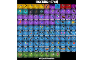 UNIQUE - OG STW [120 Skins, 305 Vbucks, 107 Axes, 107 Emotes, 104 Gliders and MORE!]