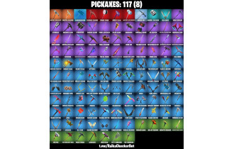 UNIQUE - OG STW [122 Skins, 700 Vbucks, 117 Axes, 130 Emotes, 125 Gliders and MORE!]